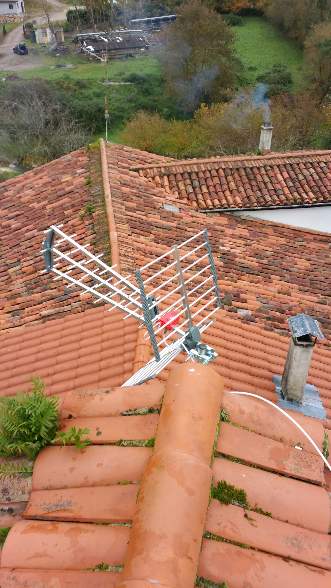 Trabajo técnico de antena