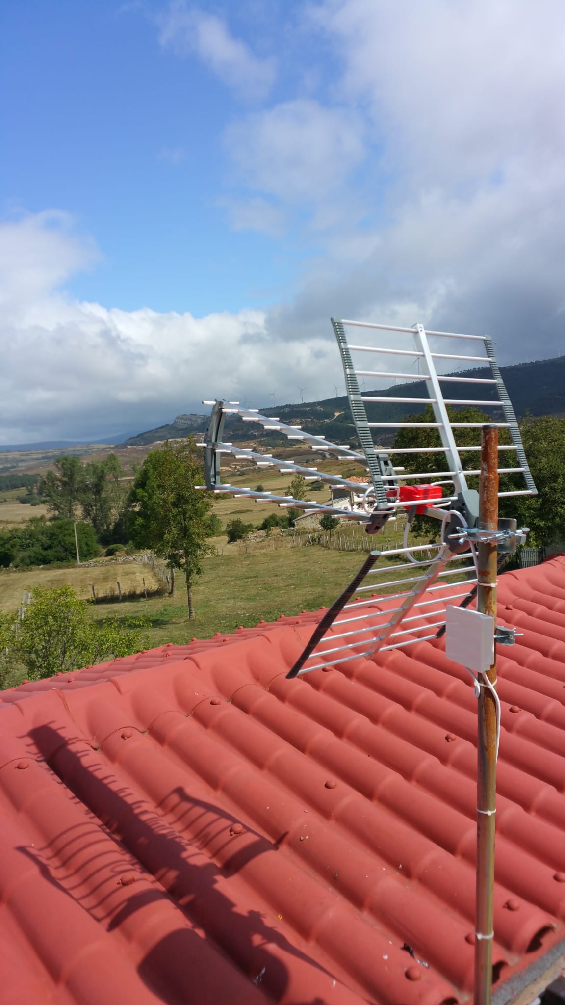 Trabajo técnico de antena