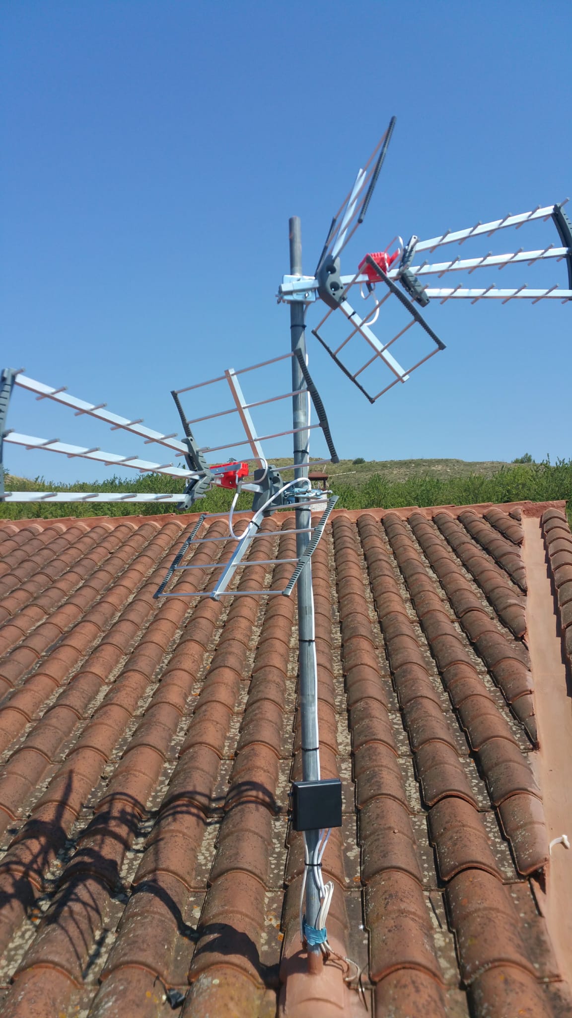Trabajo técnico de antena