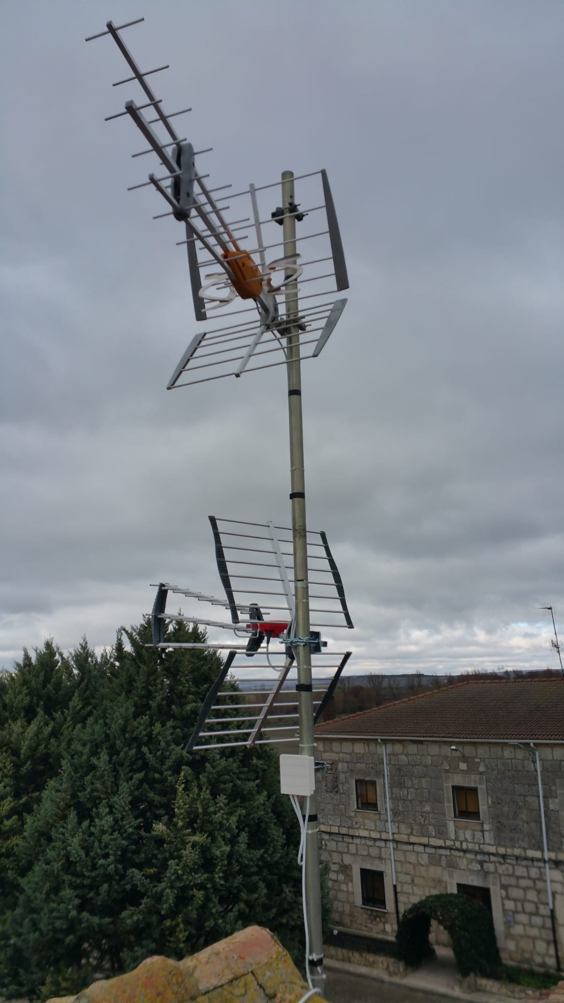 Trabajo técnico de antena