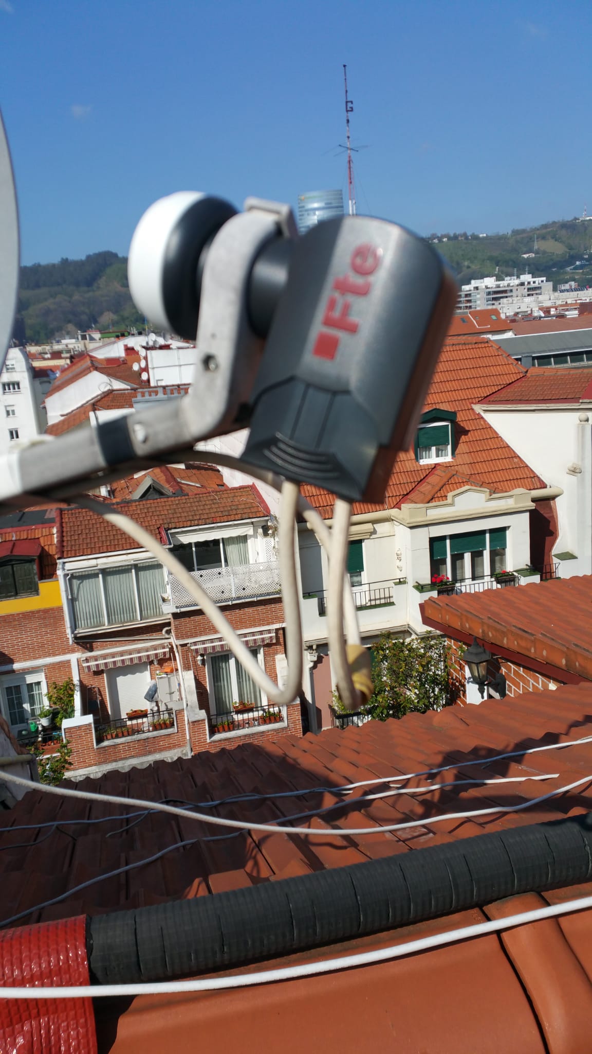 Trabajo técnico de antena