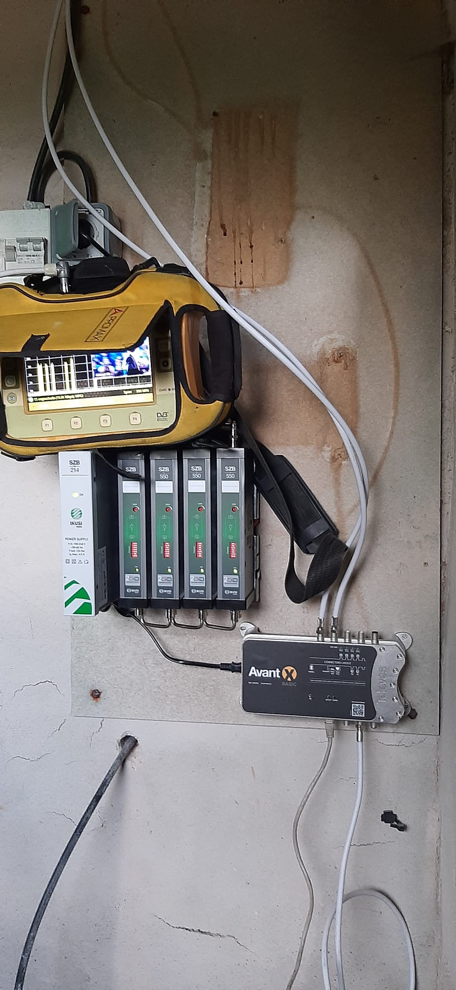 Trabajo técnico de antena