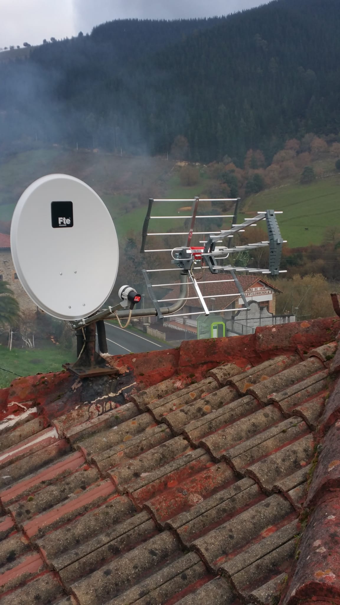 Trabajo técnico de antena