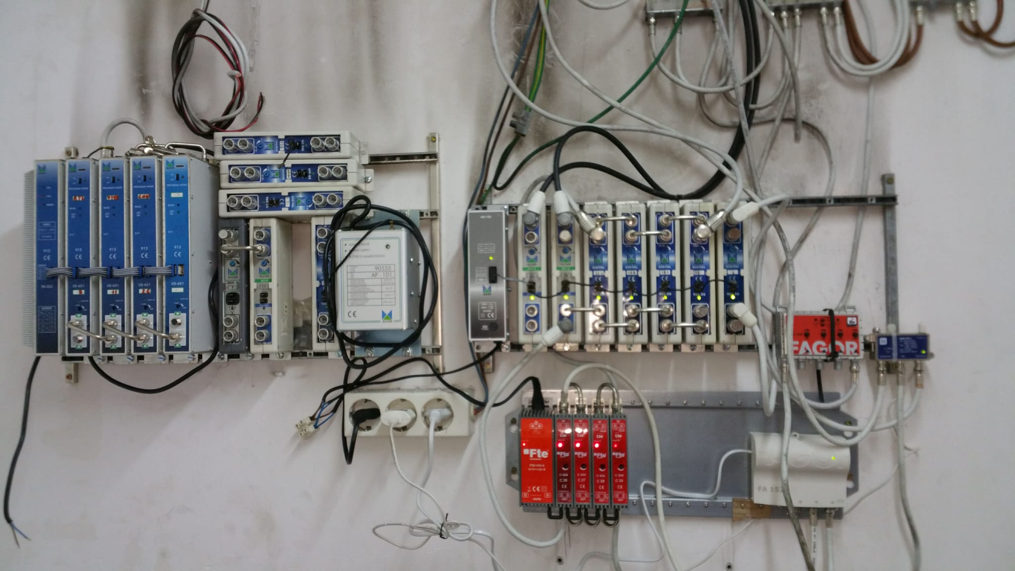 Trabajo técnico de antena