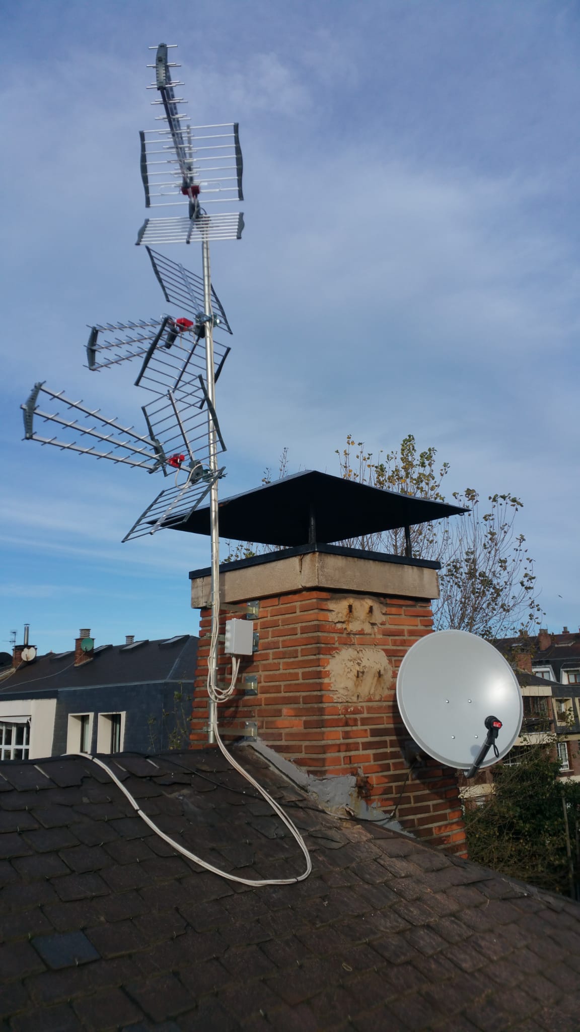 Trabajo técnico de antena